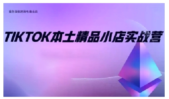 TikTok本土精品小店出海实战营，从入门到高阶，不止0-1!聚合资源站-专注分享软件资料 全网资源  软件工具脚本 网络创业落地实操课程 – 全网首发_高质量项目输出聚合资源站