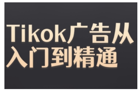 Tiktok Ads实操教程，Tiktok广告从入门到精通聚合资源站-专注分享软件资料 全网资源  软件工具脚本 网络创业落地实操课程 – 全网首发_高质量项目输出聚合资源站